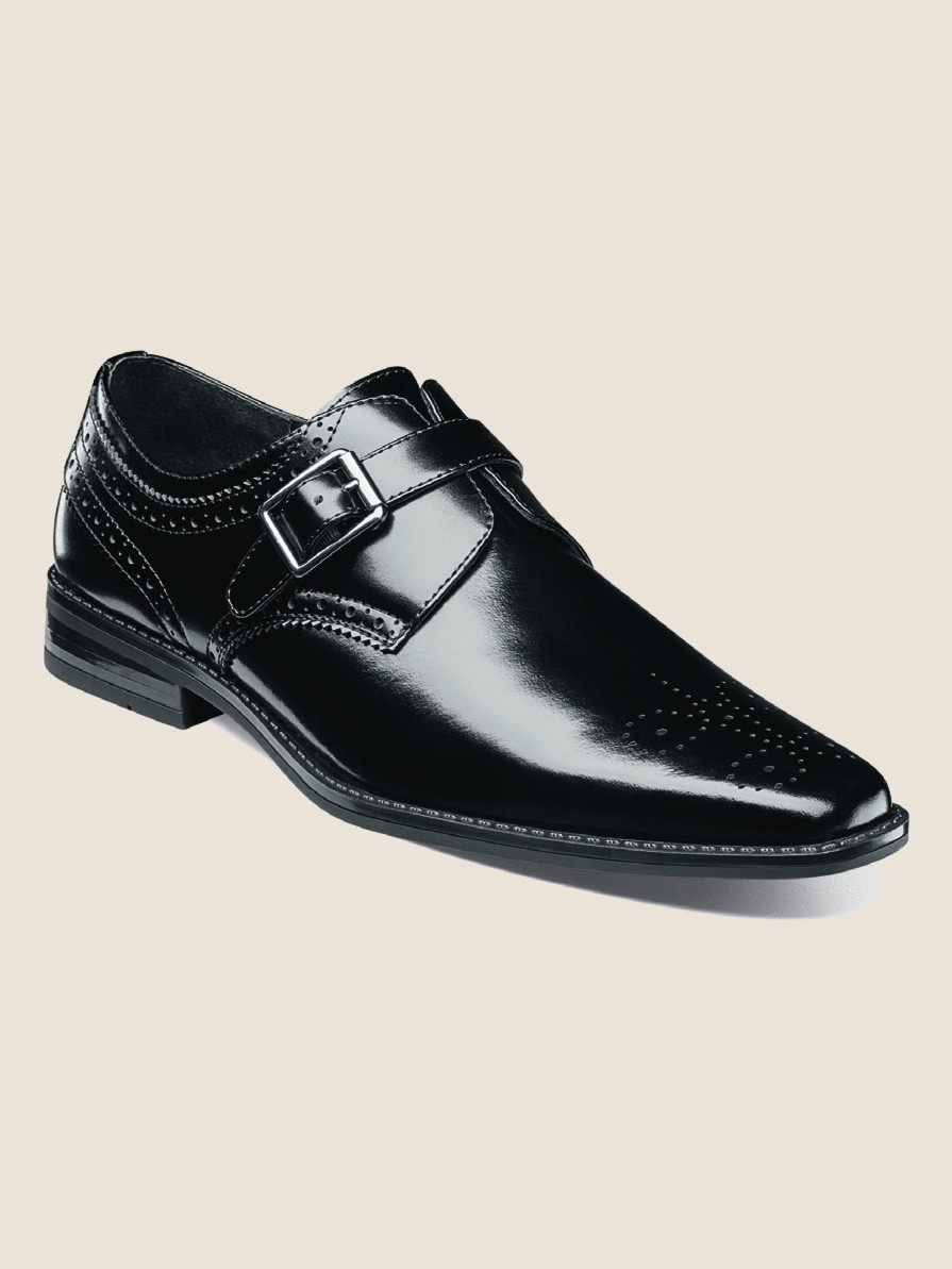 Kinsley Plain Toe Monk Strap