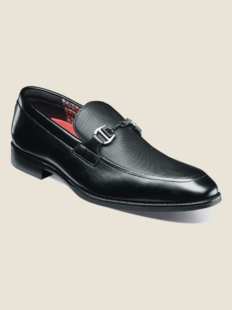 Lawton Moc Toe Metal Bit Slip On