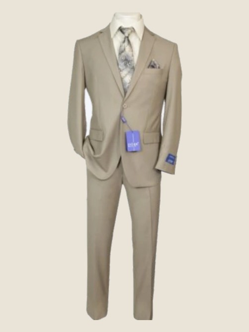 Suit, Taupe