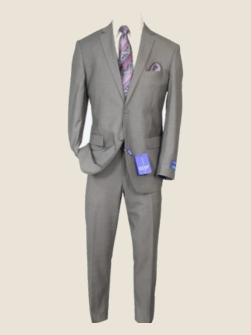 Suit, Medium Gray