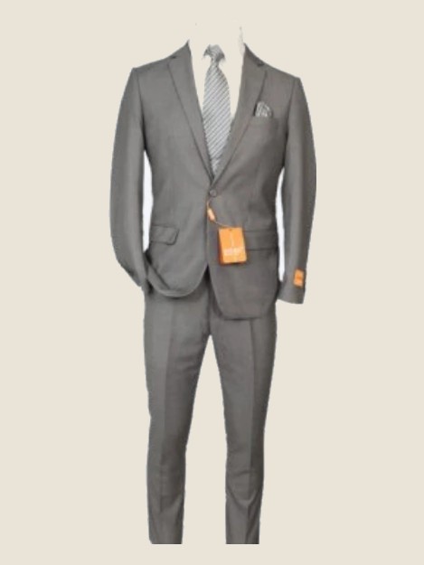 Suit, Medium Gray