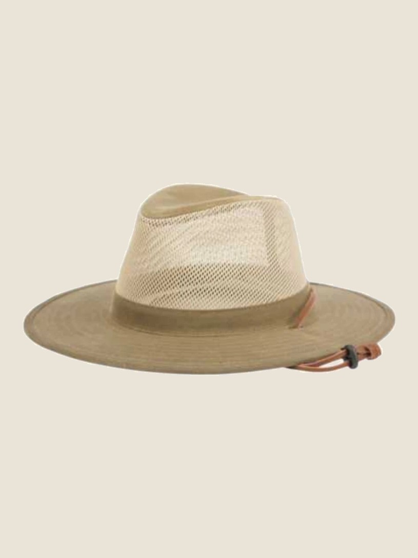 Wide-brim hat, Light Taupe