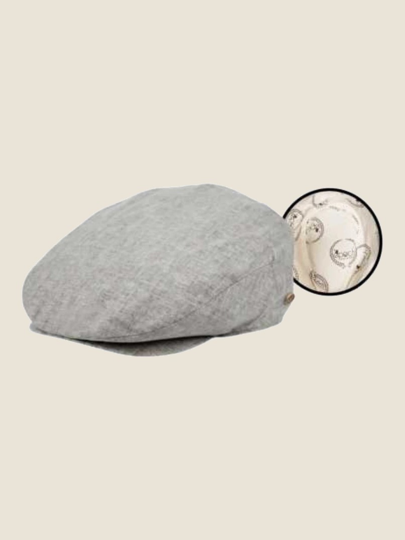 Wide-brim hat, Silver
