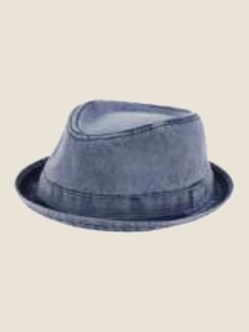 Fedora, Medium Gray