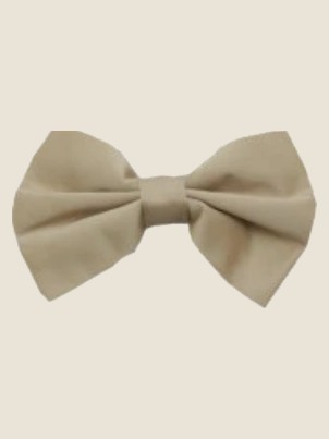Bow Tie, Light Taupe