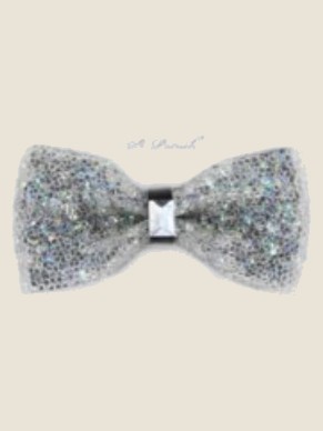 Bow Tie, Light Gray