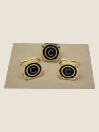 Cufflinks, Khaki