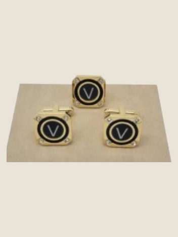 Cufflinks, Khaki