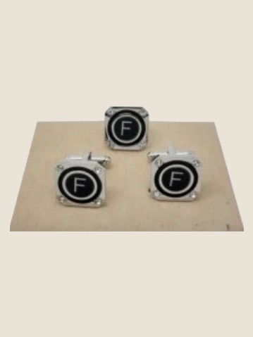 Cufflinks, Light Taupe