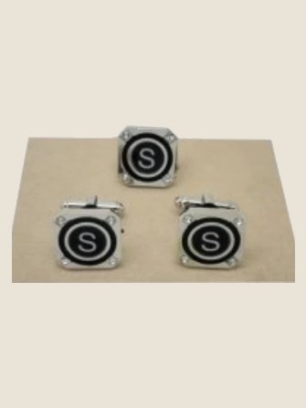 Cufflinks, Light Sage