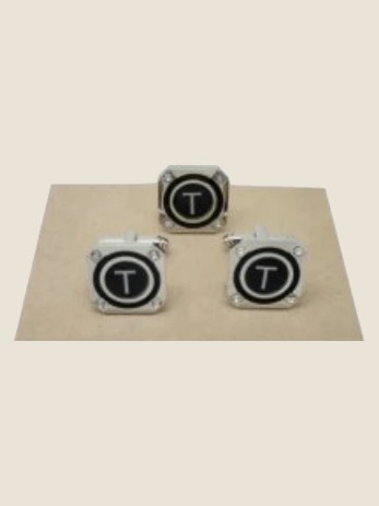 Cufflinks, Light Sage