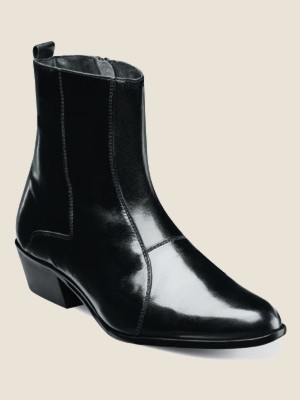 Santos Leather Sole Plain Toe Boot