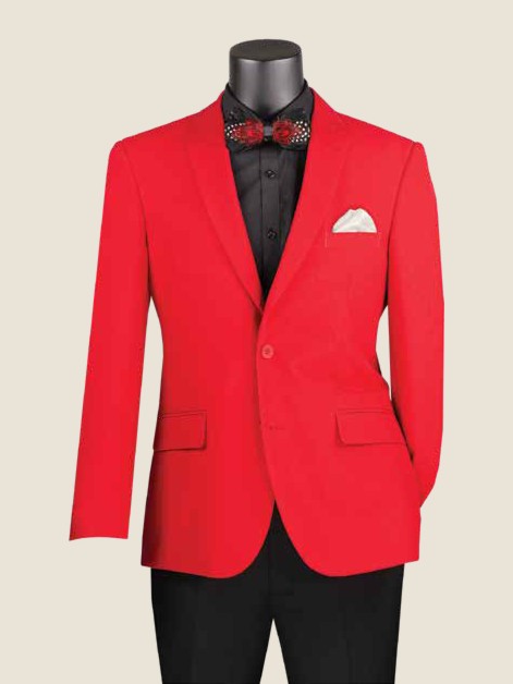 Slim Sport Coat, Poplin Dacron